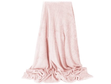 Odeja 200x220 HA7101 roza