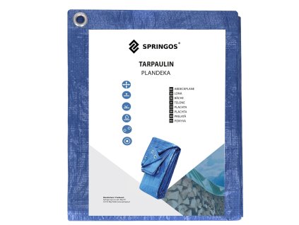 48440 ga2112 plandeka 6 x 9 m niebieska M0