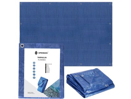 Krycia plachta 4x7m modrá GA2116