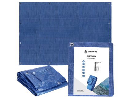 Pokrivna ponjava 3x5m modra GA2120