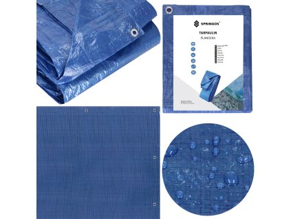 Krycia plachta 3x4m modrá GA2121