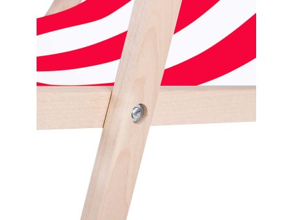 42907 dc0010 dswlr lezak drewniany czerwone pasy M0