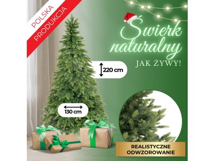 183658 ct0096 choinka swierk naturalny pe lux 220 cm M0