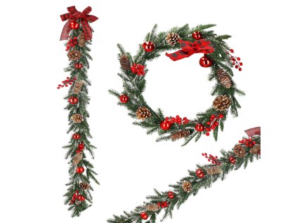 68809 ca1022 girlanda swiateczna 150 cm M0