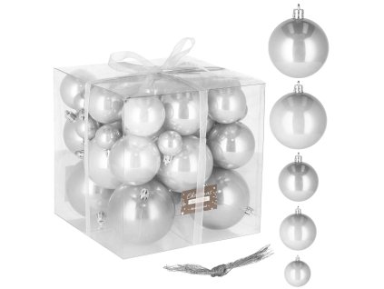 Vianočné gule 37ks CA0144