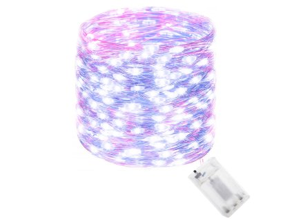 66111 cl0023 lampki led na baterie 100 led M0