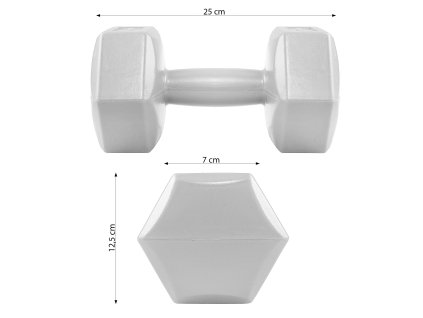 Jednoručky 2x 4kg FA1035