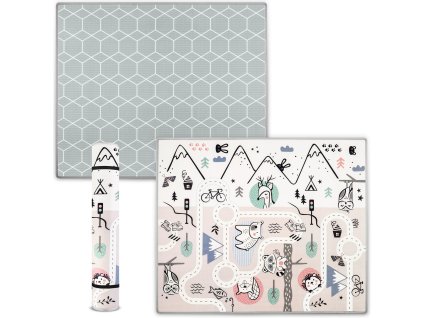 Pena podloga za otroke 180 x 150 x 1,5 cm Nukido NK-342