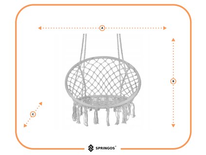 Viseči gugalni stol SPR0040