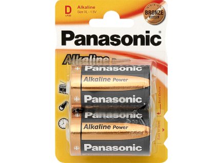Alkalna baterija D LR20 PANASONIC