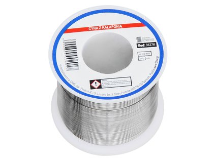 Spajkalna žica 1,50 mm / 250 g s kolofonijo 9427#