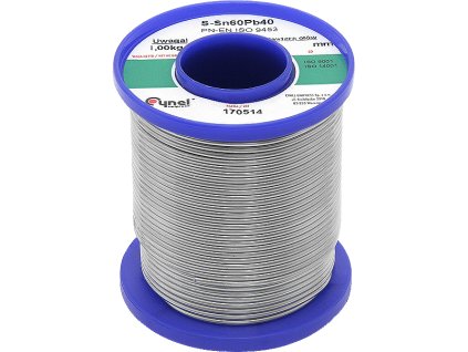 Cink za spajkanje 2,50 mm / 1 kg CYNEL professional brez spajkalne mase