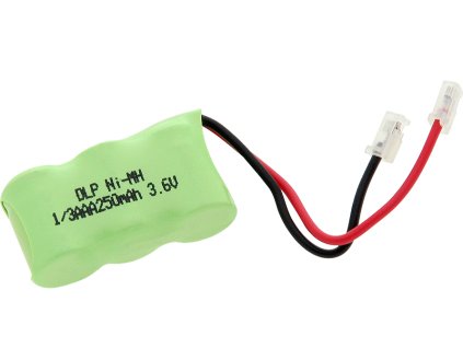 Baterija 3,6 V 1/3 3AA Ni-MH 250 mAh