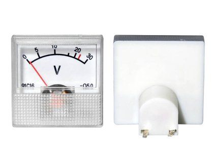 Mini analogni voltmeter 0–30 V DC 51-630-