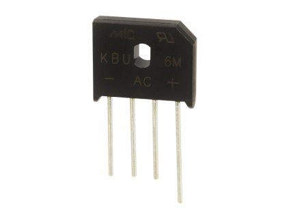 Mostični usmernik 6A/1000V (KBU610/KBU6M)
