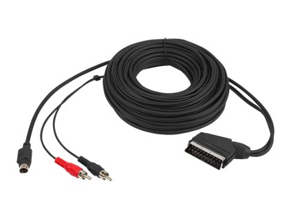 EURO-2 RCA AUDIO + SVHS povezava 7,5m