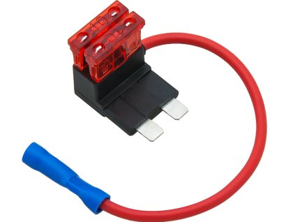 Razdelilnik toka z varovalko