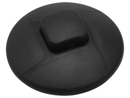 Črno nožno stikalo 2A