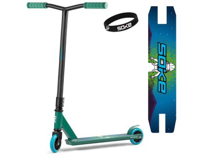 Freestyle skiro SOKE GO! zeleno-modra