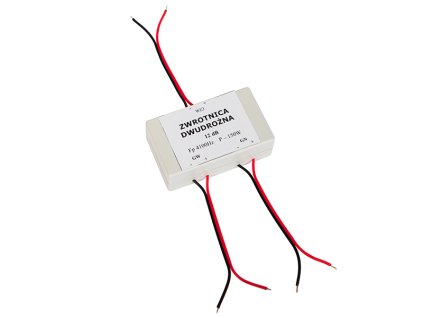 Zvočna kretnica 150 W v ohišju 2-sistemska 3337#