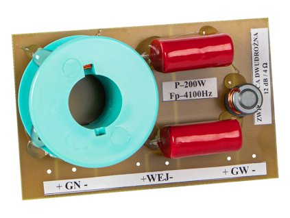 Zvočna kretnica 200W 4 Ohm 2-pasovna 9507#