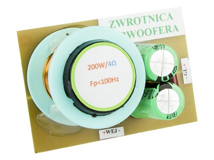 Zvočna kretnica za nizkotonec 200W 4 Ohm 5934#