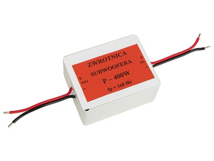 Zvočniška kretnica za subwoofer 400W 4-8 Ohm v ohišju 2000#