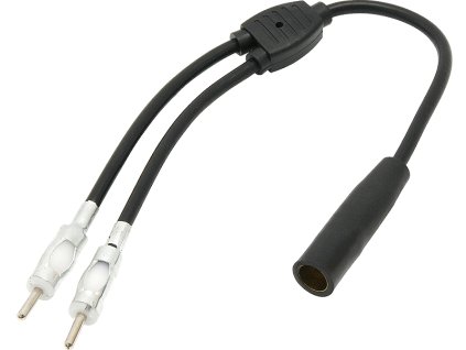 Antenski adapter, 2x vtič -DIN