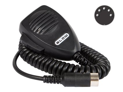Zunanji CB mikrofon DIN 24-117