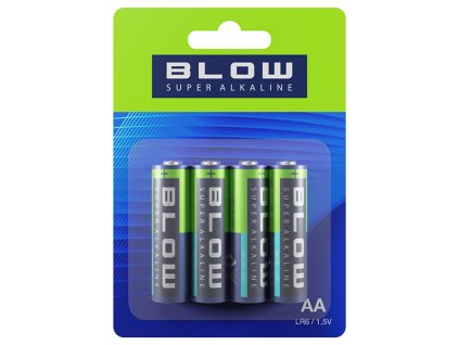 Alkalne baterije AA BLOW SUPER ALKALINE LR6 blis