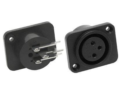 XLR konektor 3PIN 2242#