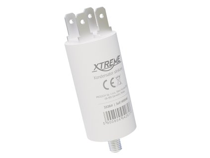 Zagonski kondenzator 3uF/450V, 6,3 mm priključek