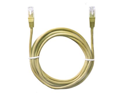 Mrežni kabel 0,5m rumen