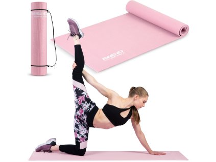 Blazina za vadbo 173x61cm - roza