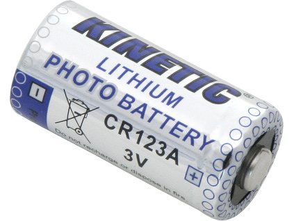 Litijeva baterija 3V CR123 1400mAh