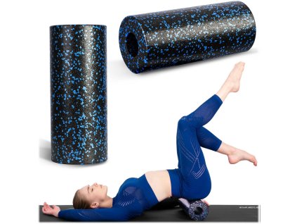 Valj za vadbo 33x14cm NS-954 črno-modra