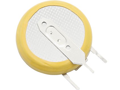 Gumbna baterija 3V CR2032 210mAh vertikalna