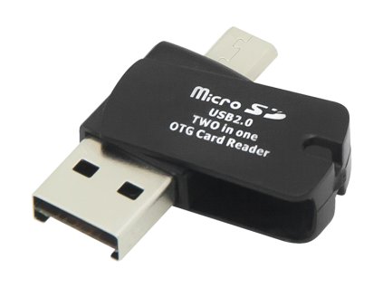 Bralnik kartic Micro SD 2v1