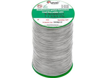 Spajkalna pločevina 0,50 mm /2x 500 g brez svinca 9415#