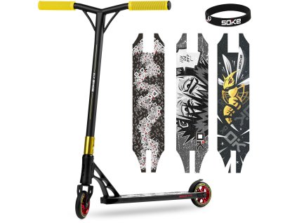 Freestyle skiro SOKE XTR črno-rumena