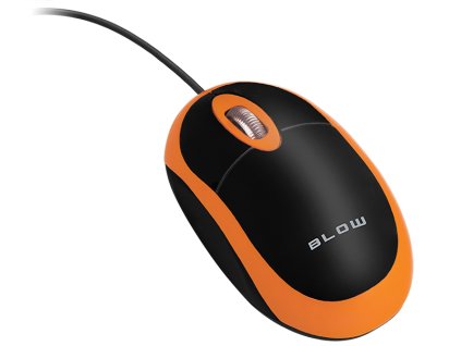 Optična miška BLOW MP-20 USB oranžna