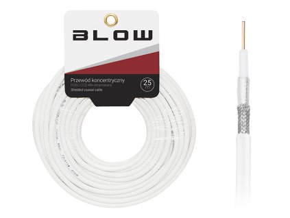 Koaksialni kabel 25m RG6U CCS 48x zaščita 73-611#
