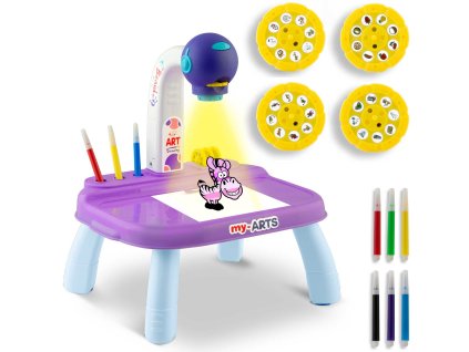 Projektor za risanje 773700 vijoličen