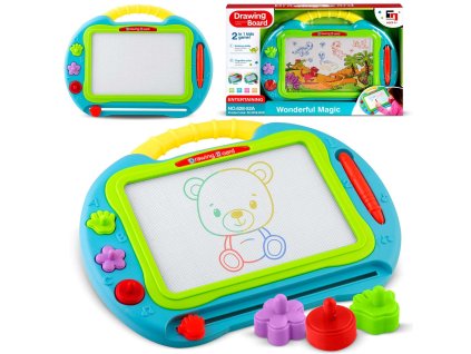 Magnetna tabla za risanje modra 772100