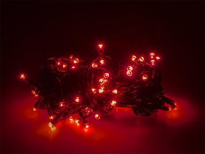 Rdeče LED lučke za drevo 200 kosov 12m 70-219#