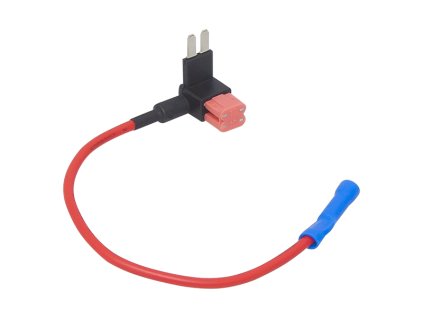 Razdelilnik toka z mikro varovalko