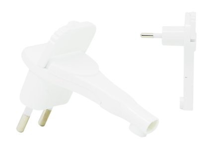 WT-11P kotni beli vtič ravni