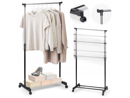 Obešalnik za oblačila 686000 črn