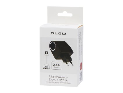 Omrežni adapter 230V/12V vtičnica, 2,1A