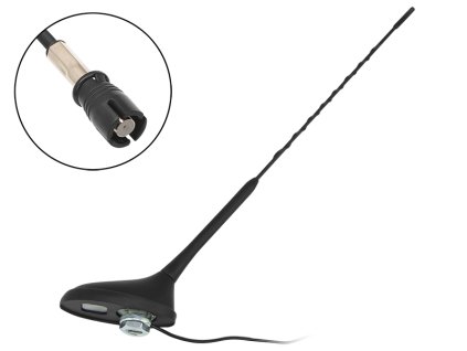 Avtoantena z ojačevalnikom RG174 120cm